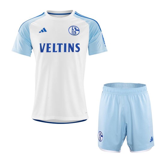 Camiseta Schalke 04 Segunda equipo Niño 2023-24
